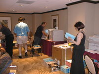 014 - Chaz, James, Annette in newsroom